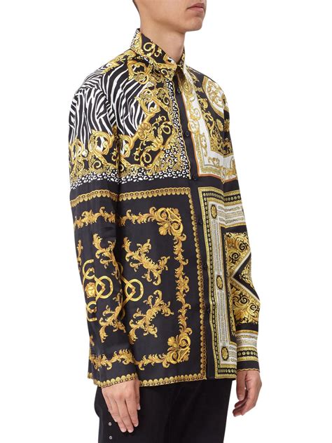 how much is a versace mens shirt|authentic Versace shirts.